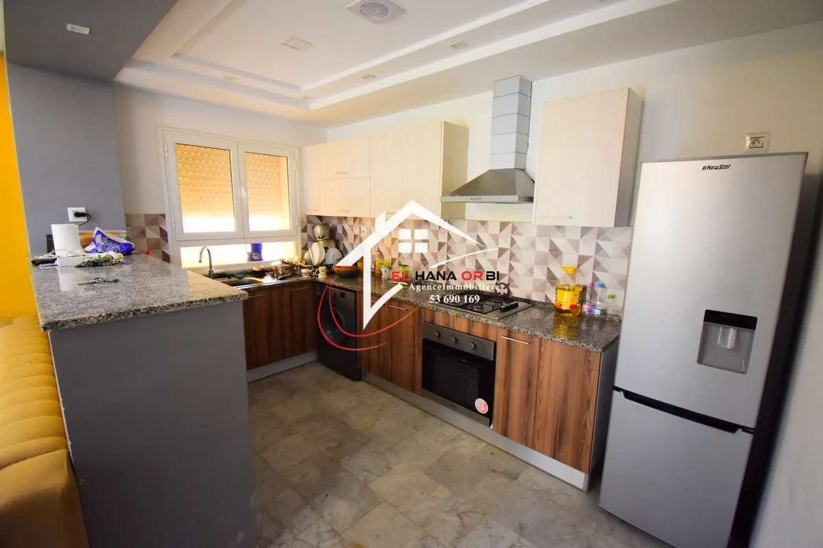 Rdc s+2 avec jardin à vendre à baghdedi mahdia