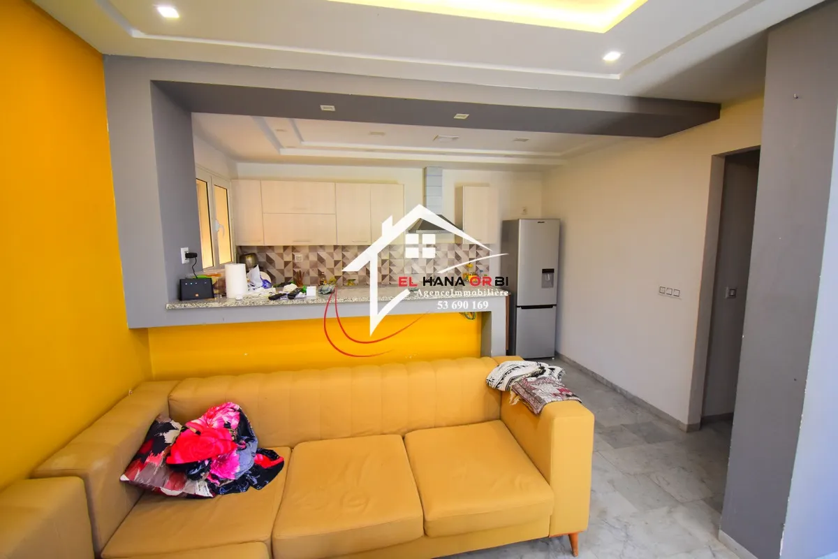 Rdc s+2 avec jardin à vendre à baghdedi mahdia