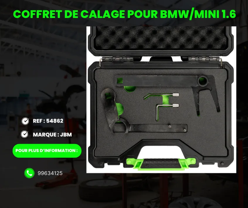 A VENDRE MATERIEL DE GARAGE REF: 54862 COFFRET DE CALAGE POUR BMW/MINI 1.6