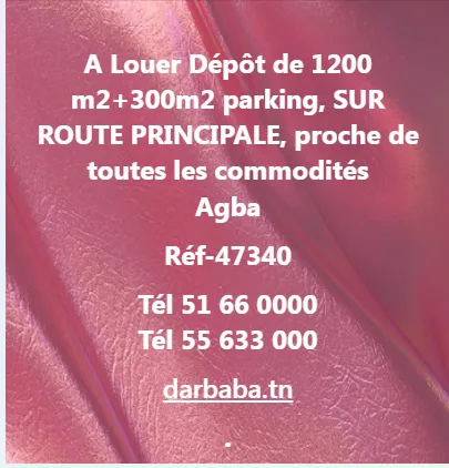 dépot a louer