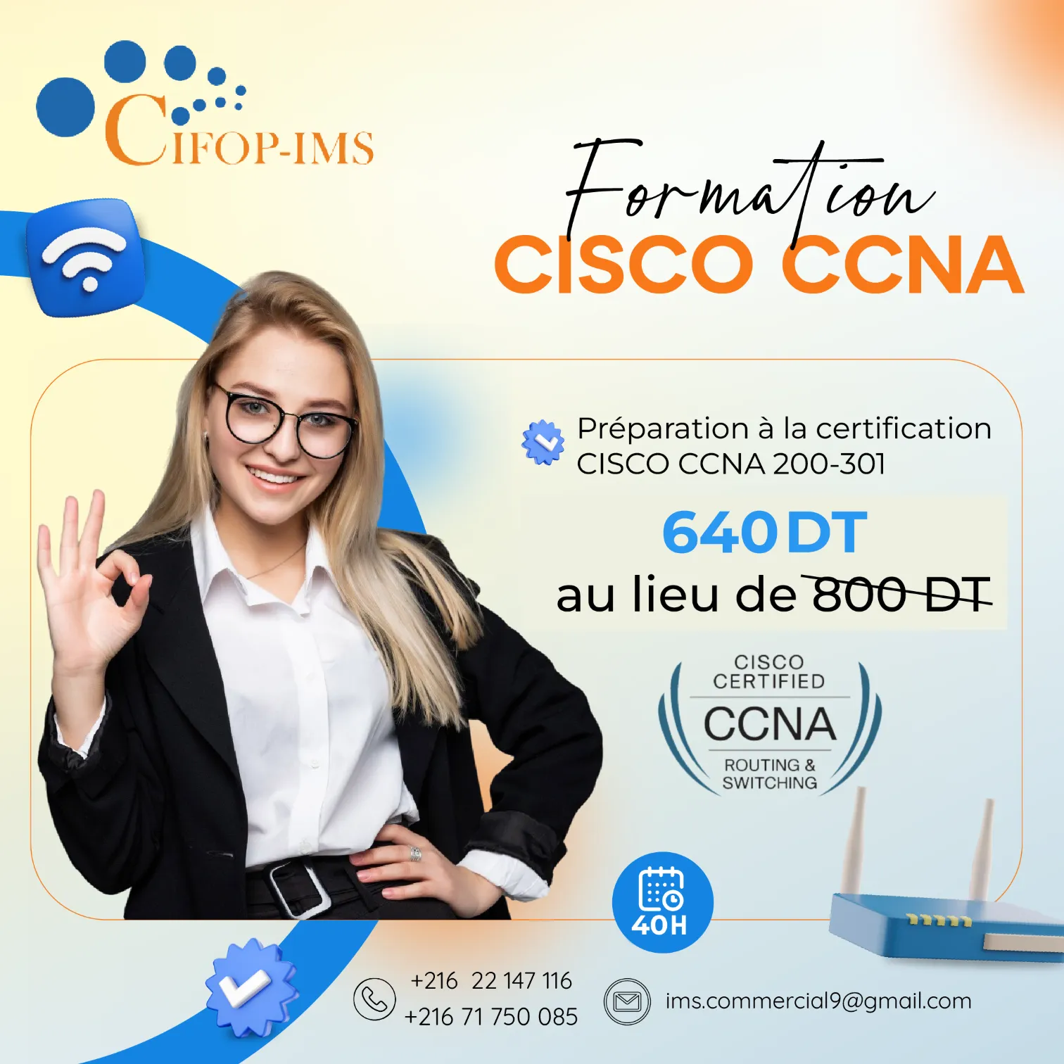 FORMATION CISCO CCNA