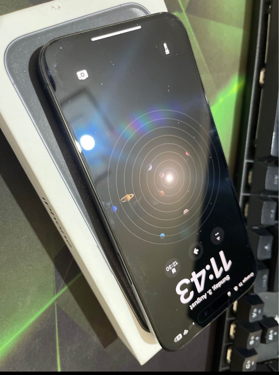 Iphone 15 pro max noir titanium 