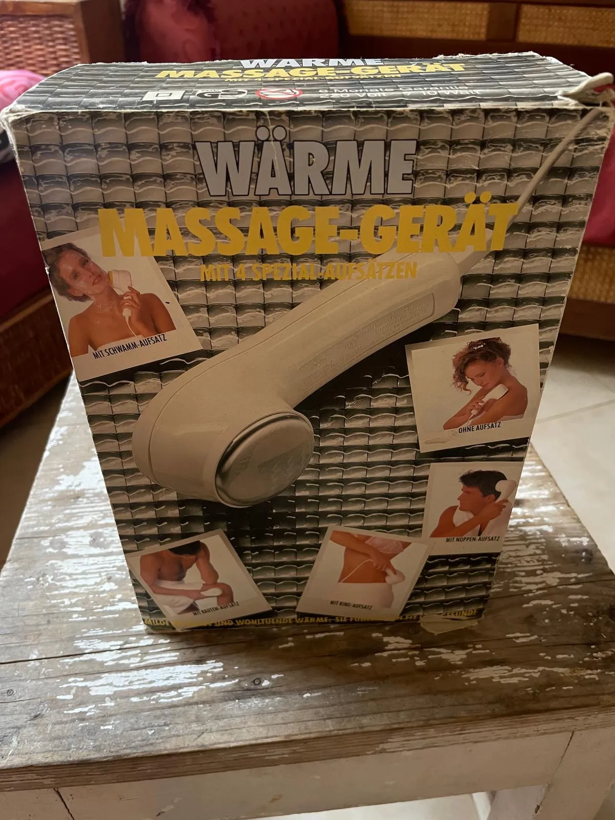 appareil de massage chaud