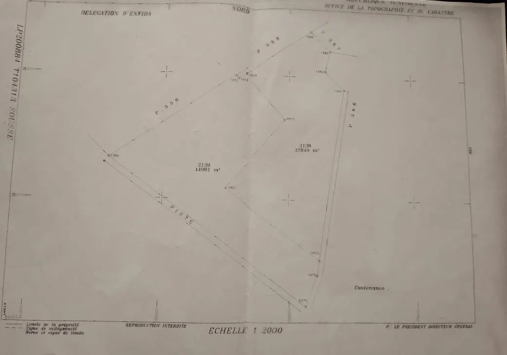đżTerrain Agricole De 4 Hectares En Vente | Enfidha, Ain El Garci