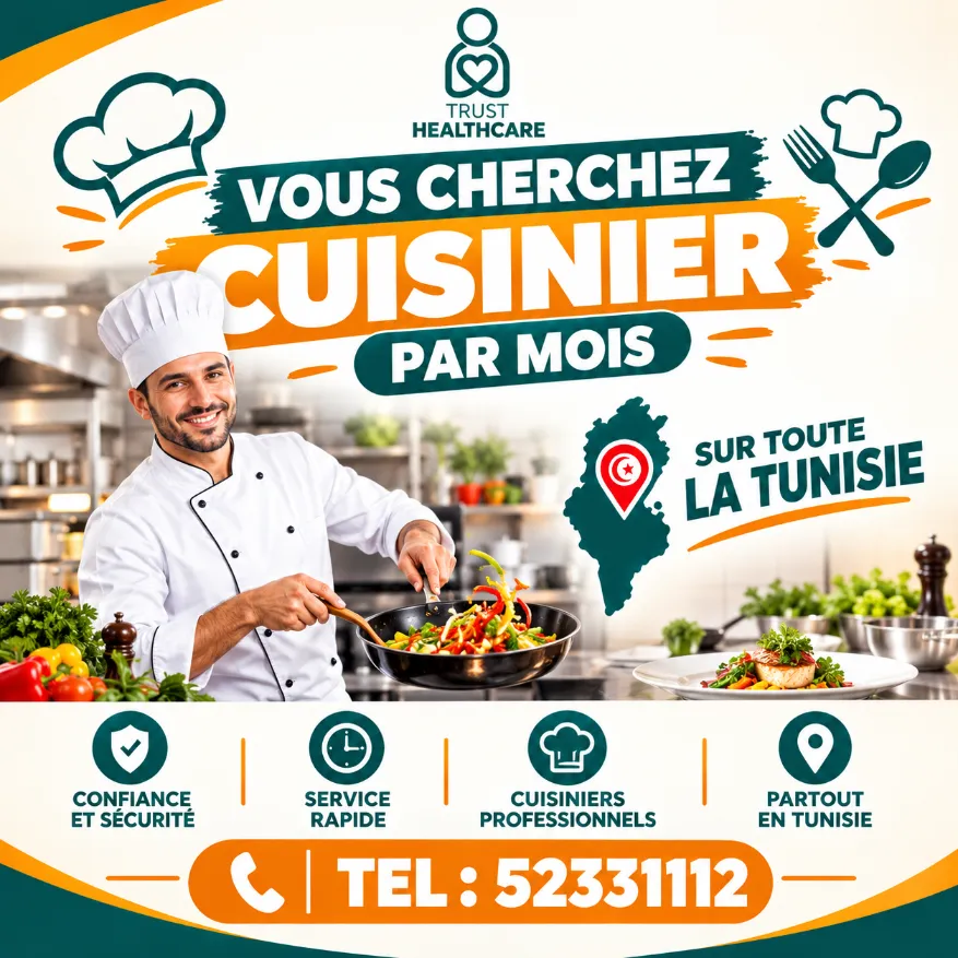 DES CUISINIERS PAR MOIS A EZZOUHOUR
