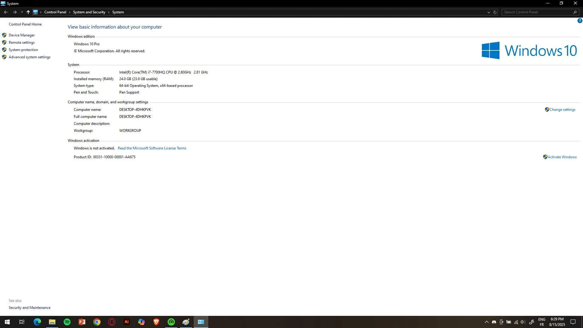 HP Omen 15-ax209nk