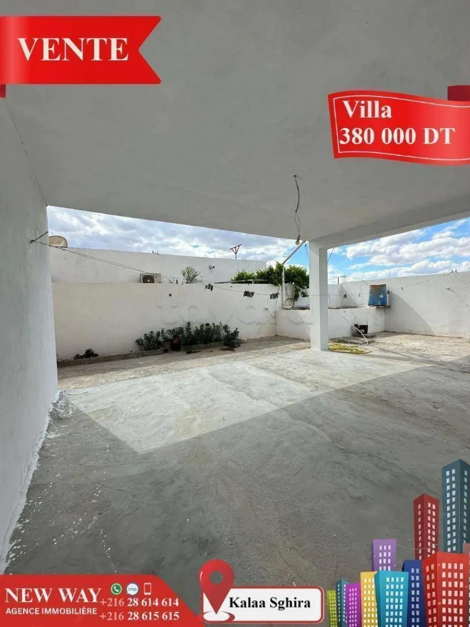 Villa Sur un Axe Principale à kalàa Sghira