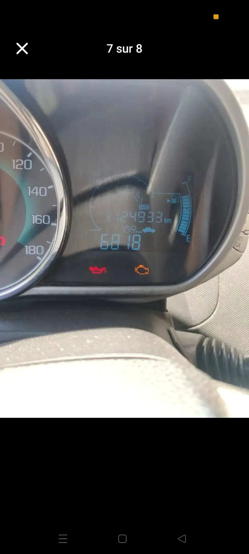 Chevrolet spark 124000km 