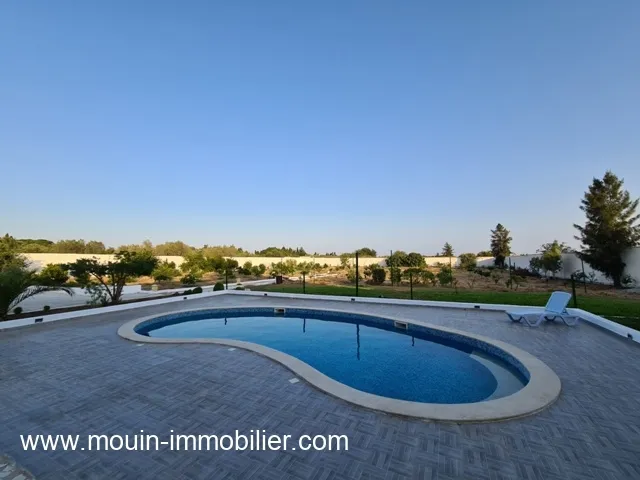 VILLA ASIL Hammamet vers Birbouregba I AL2670