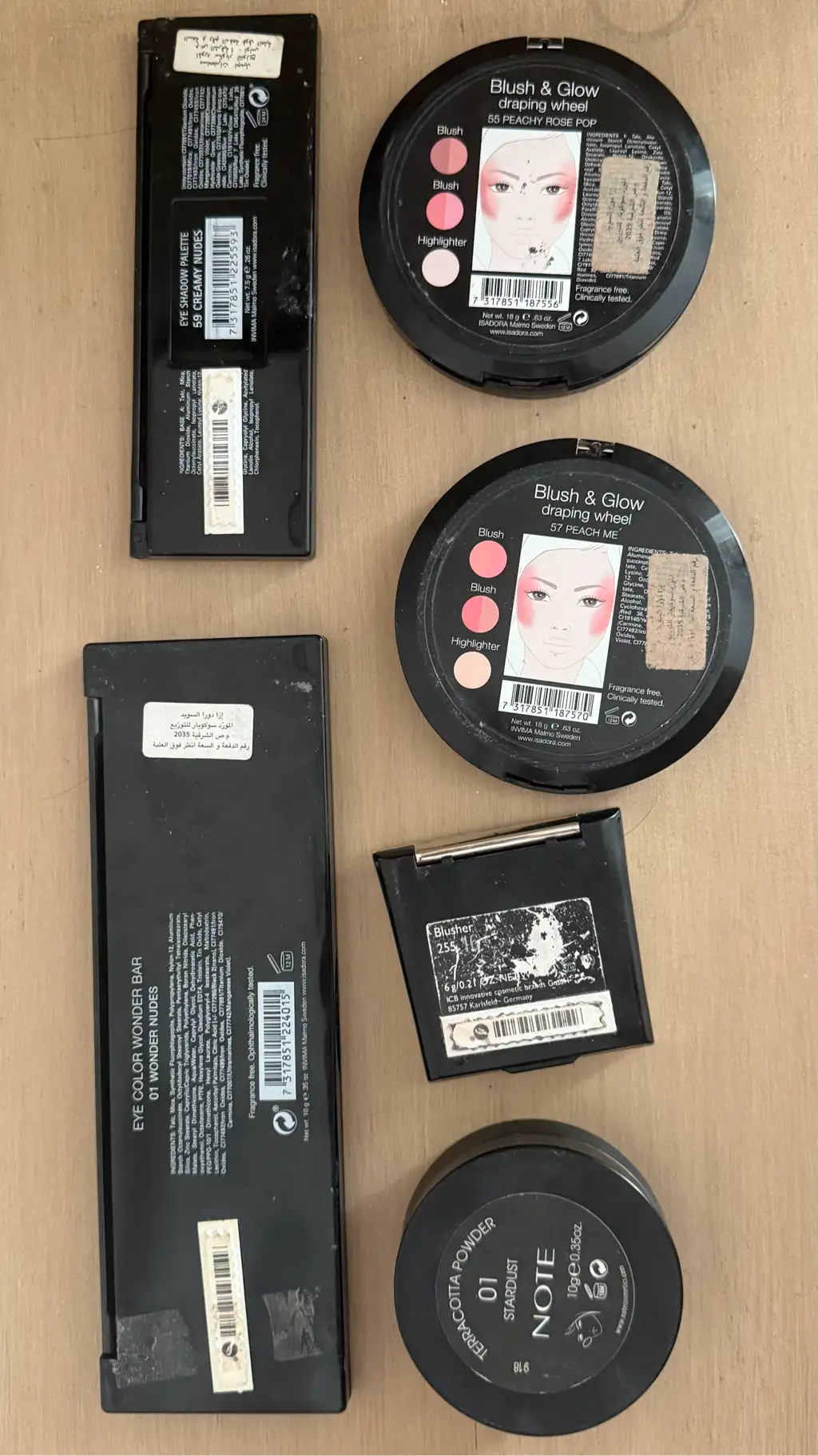 Lot maquillage 6 articles