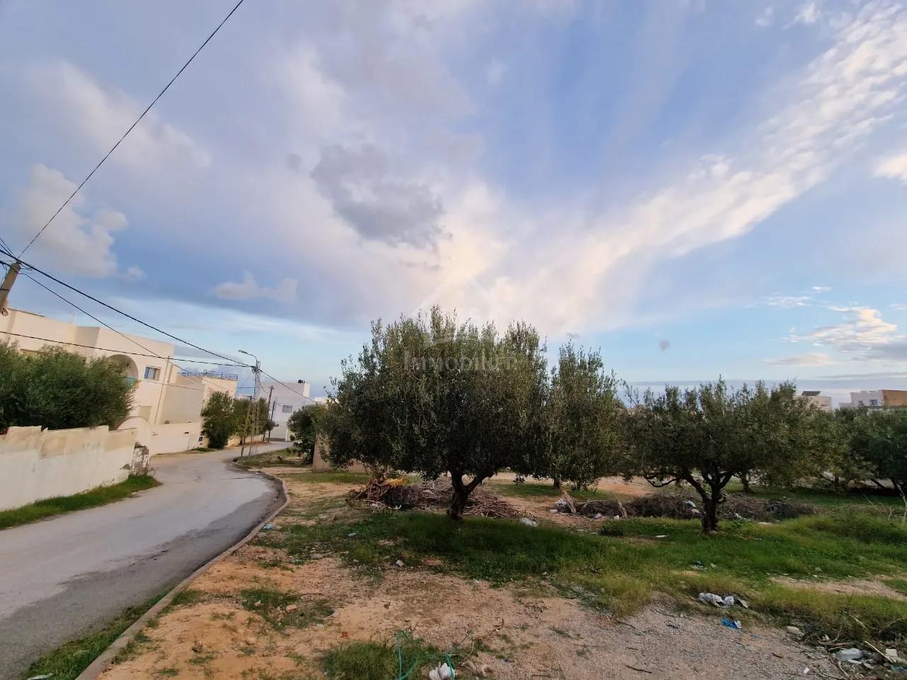 Terrain vue de mer de 1122 m² à vendre à Hammamet Nord 51355351