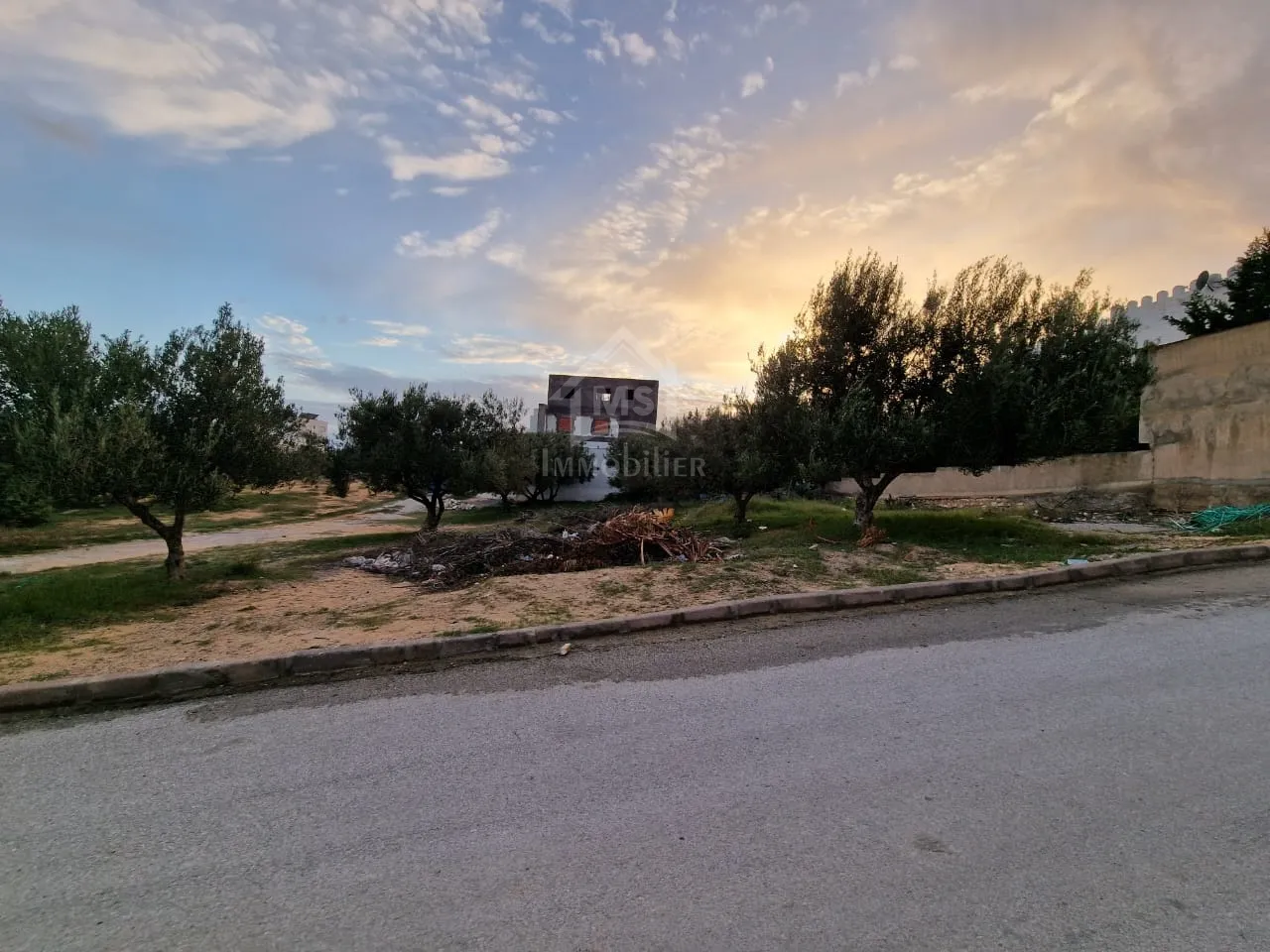 Terrain vue de mer de 1122 m² à vendre à Hammamet Nord 51355351