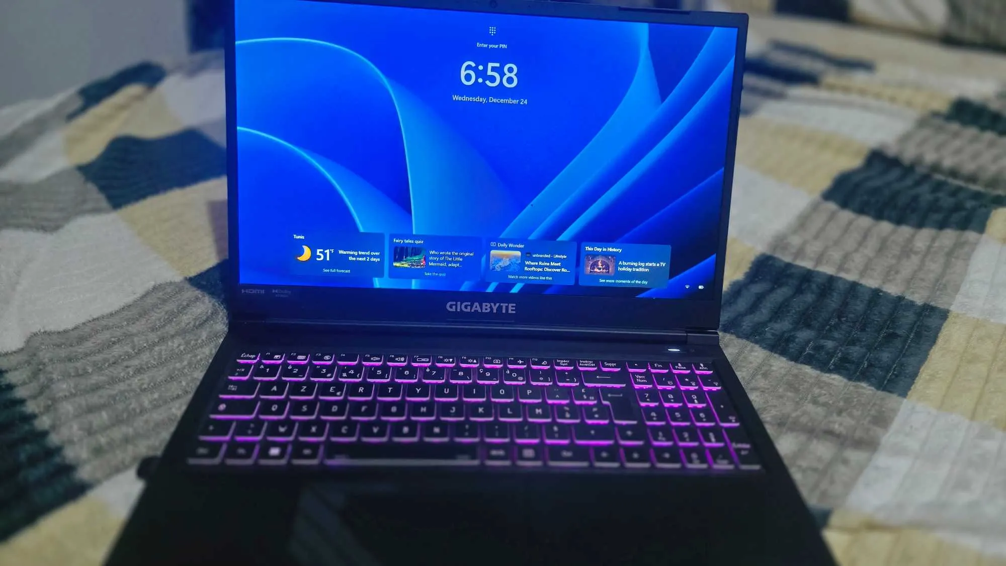 Gigabyte G5KF / i7-13620H / RTX 4060 8G / 16 Go DDR5 / 1 To SSD