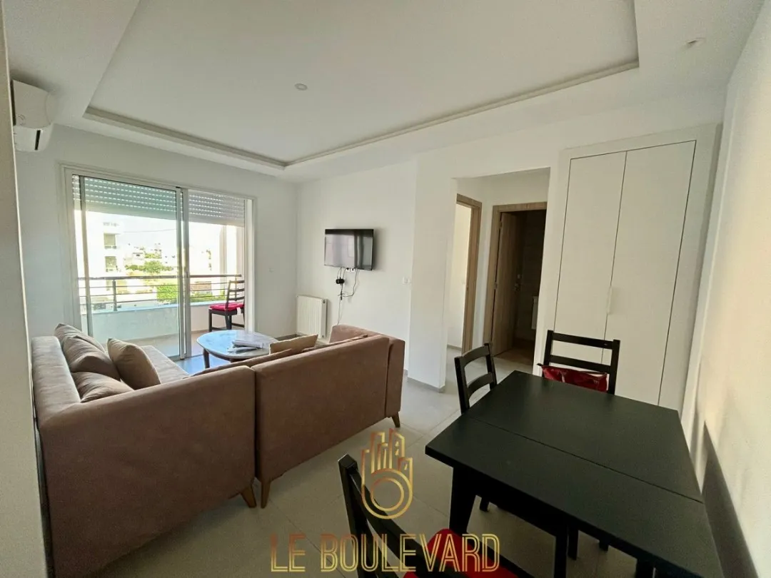 Location annuelle : Appartement S+1 Haut Standing à AFH Mrezga, Cité El Wafa, Nabeul