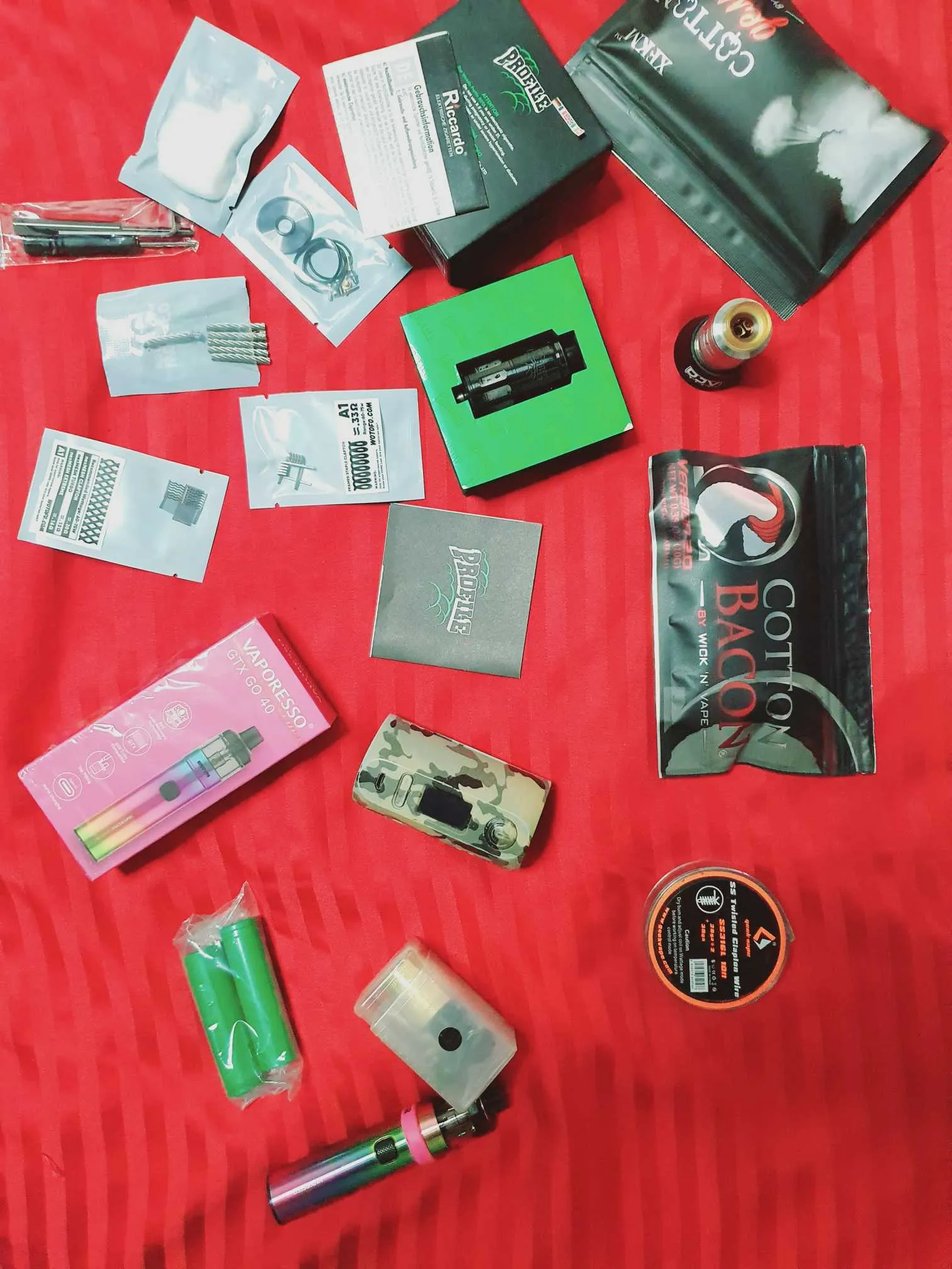 Vap et Ato et accessoire tout importe