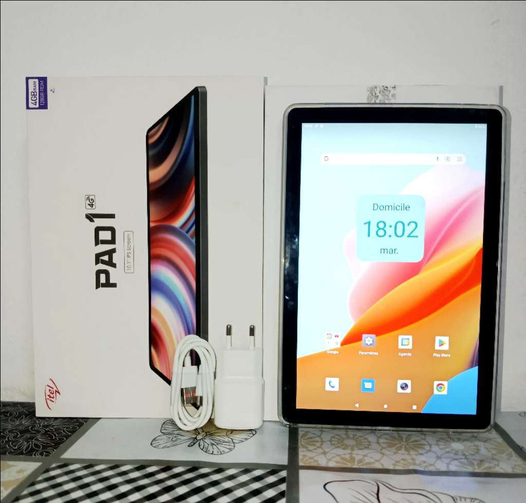 Tablette grand taille neuf 4G 128/4