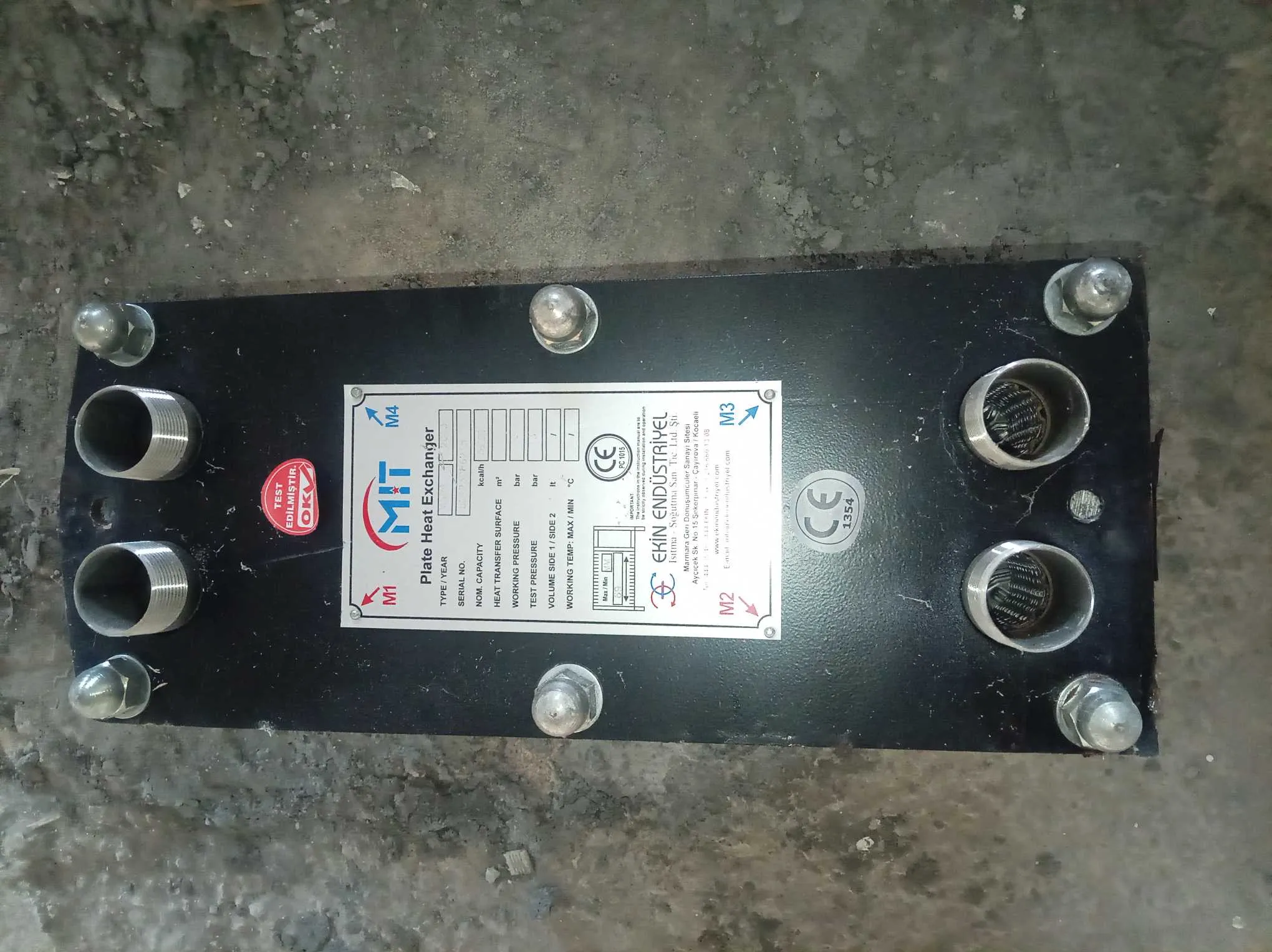 Échangeur à plaques