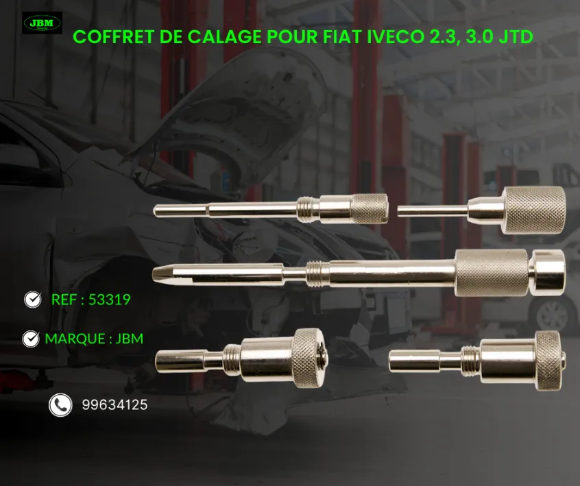 A VENDRE MATERIEL DE GARAGE REF : 53319 COFFRET DE CALAGE POUR FIAT IVECO 2.3, 3.0 JTD