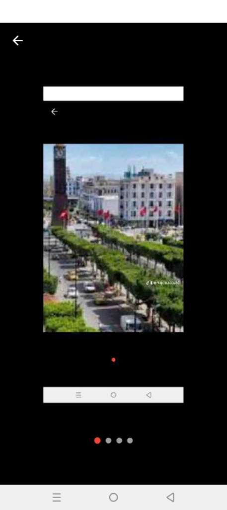 شقق مفروش الإيجار باليوم او اسبوع في تونس العاصمة او العوينة 