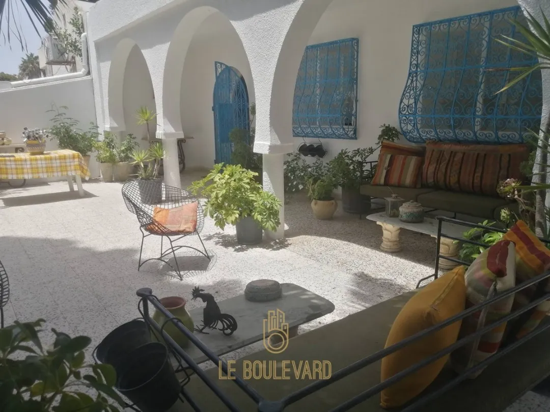 A Vendre Bungalow S+1 Avec Jardin à Club Farah, Nabeul