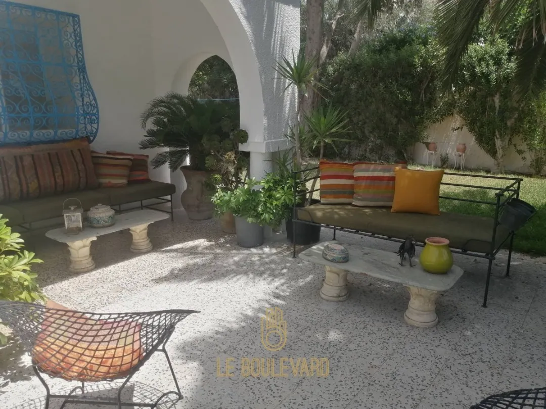 A Vendre Bungalow S+1 Avec Jardin à Club Farah, Nabeul