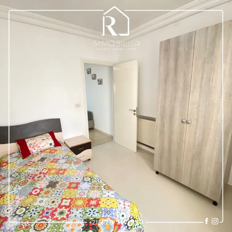 A #Vendre au cœur de #Hammamet Centre Ville Un bel #Appartement S+2 de bon Standing