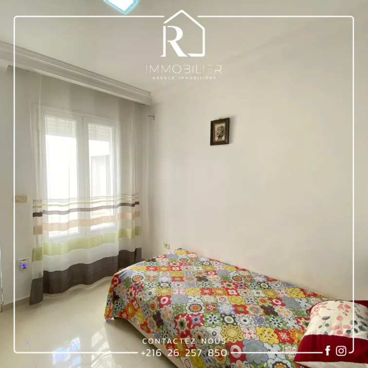 A #Vendre au cœur de #Hammamet Centre Ville Un bel #Appartement S+2 de bon Standing