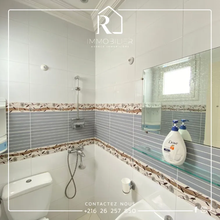 A #Vendre au cœur de #Hammamet Centre Ville Un bel #Appartement S+2 de bon Standing