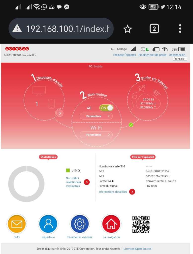 Airbox 4g débloqué