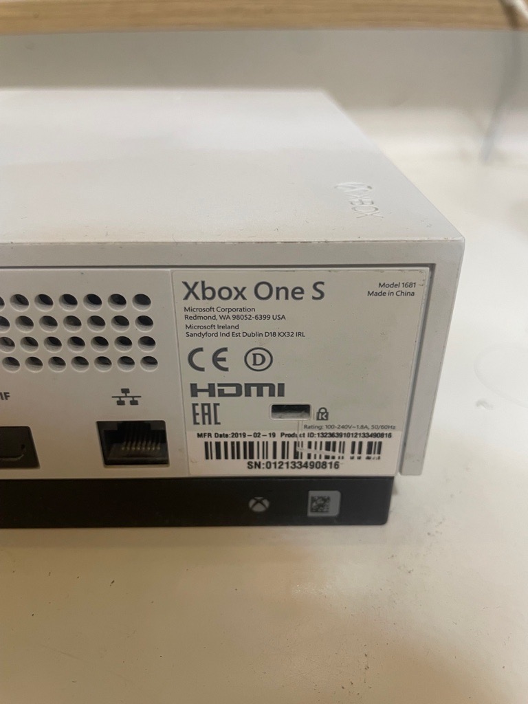 Xbox one s