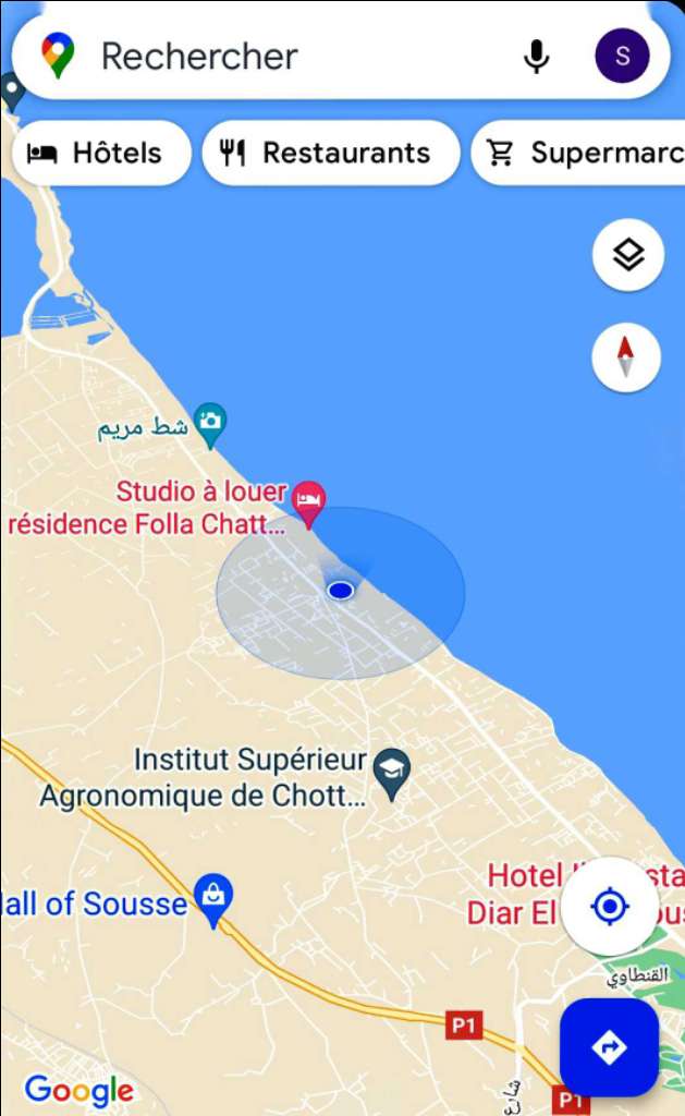 Des studios s+0 meublés à louer à chat meriem 