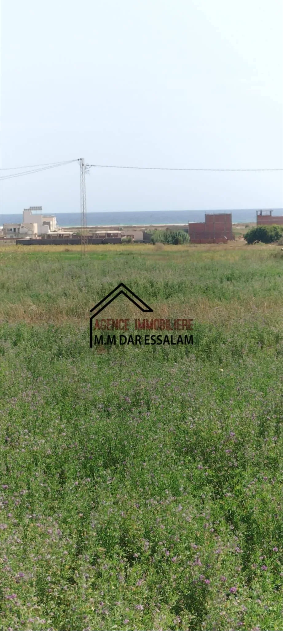 des lots de terrain près de la mer