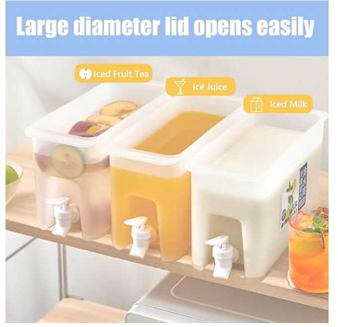 DISTRIBUTEUR DE BOISSONS, D'EAU CITRON, DISTRIBUTEUR DE JUS, 3,5l