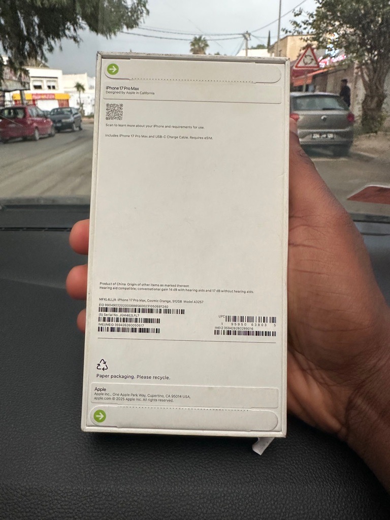 iPhone 17 pro Max
