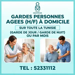  GARDES PERSONNES AGEES PAR MOIS A  ETTAHRIR 