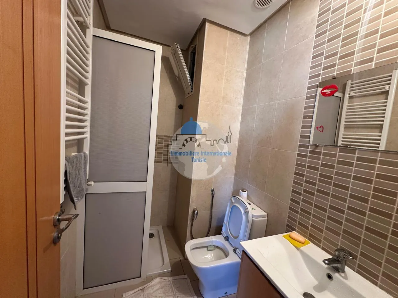Location un appartement S+1 meublé à Cité Olympique Sousse