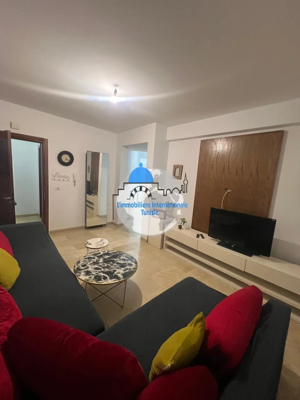 à louer S+2 au RDC à Sahloul 4