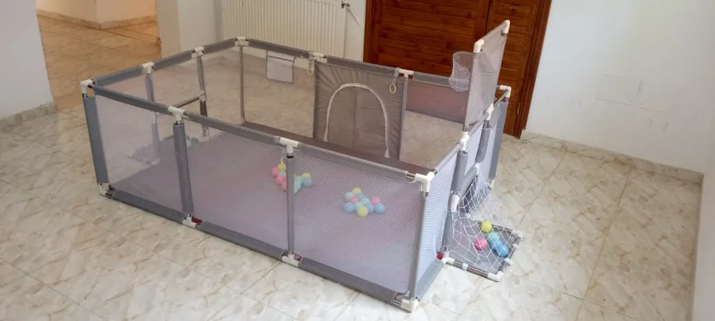 Parc bébé XXL 235/129 + 30 balles gratuites 🎁 Livraison gratuite 📞 23995582