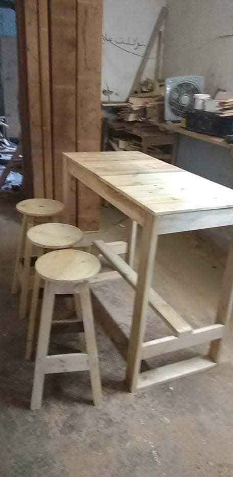 Table et chaise