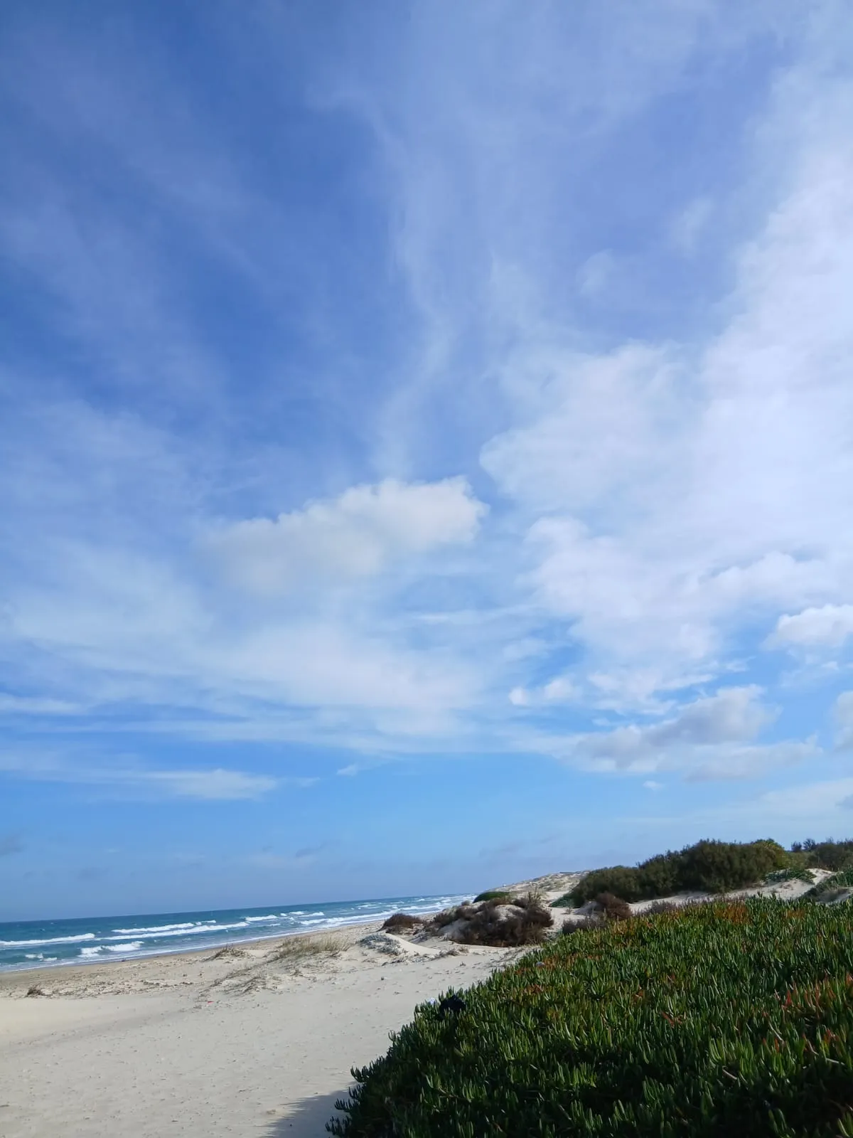 Terrain + maison route plage mami rasjbal