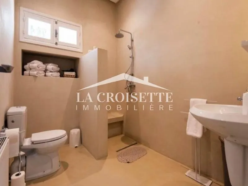 Rez-de-chaussée de villa S+3 meublé à louer à Carthage ZRCL0336