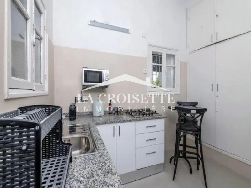 Rez-de-chaussée de villa S+3 meublé à louer à Carthage ZRCL0336