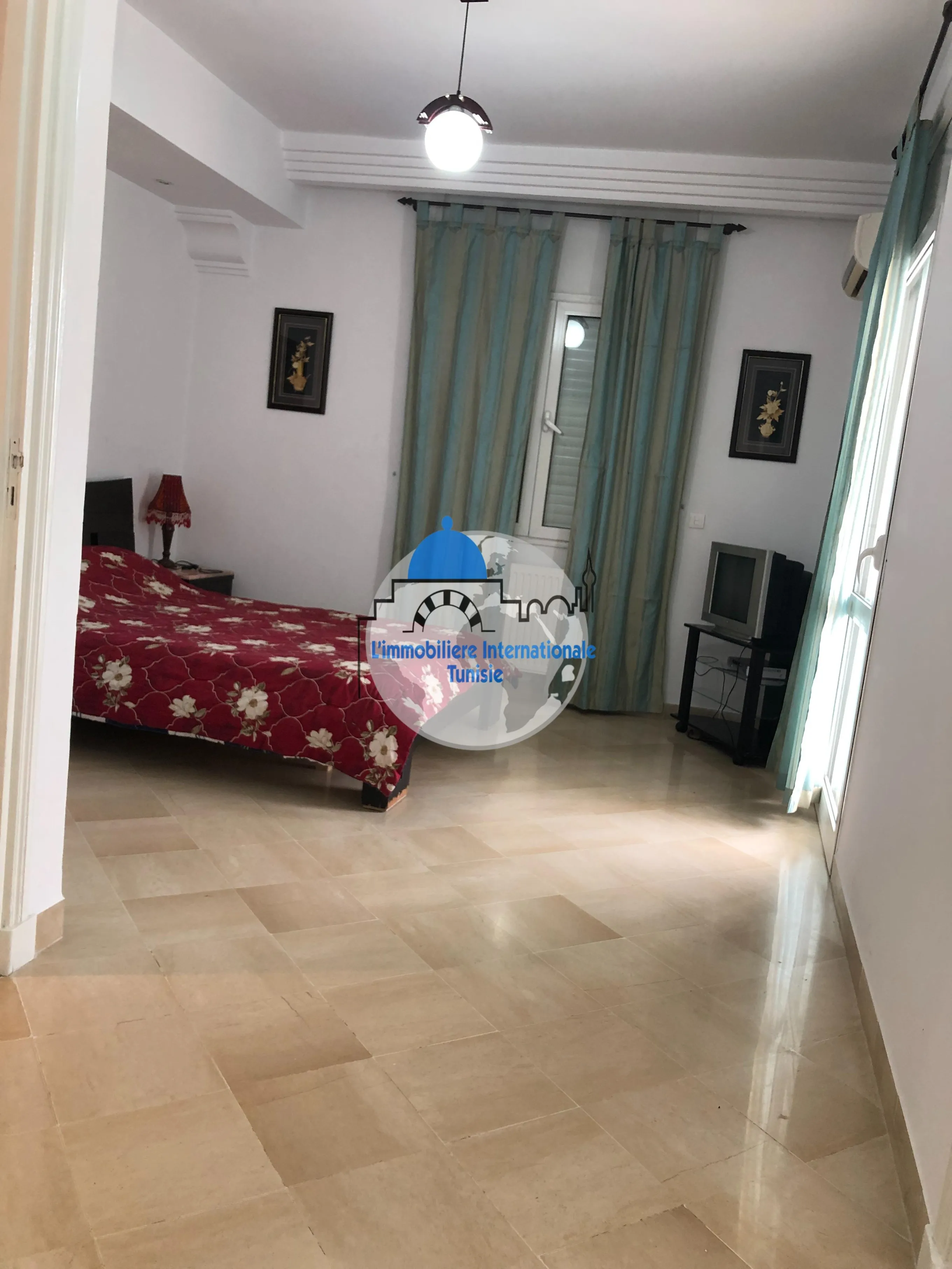 Appartement S+3 avec vue mer à louer - près de l'hôtel Riadh Palms  