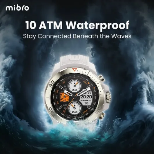 Smart Watch Mibro GS Explorer Blanc