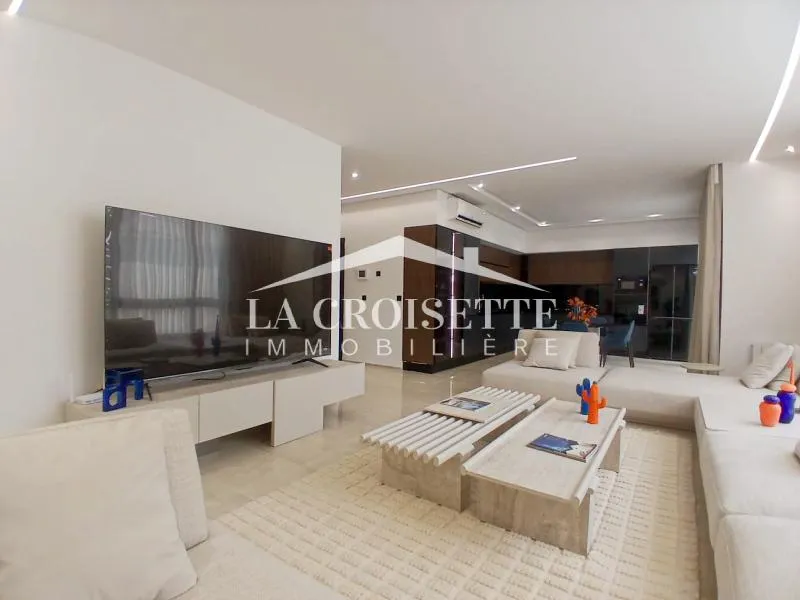 Penthouse s4 meublé aux Jardins de Carthage MPL0007