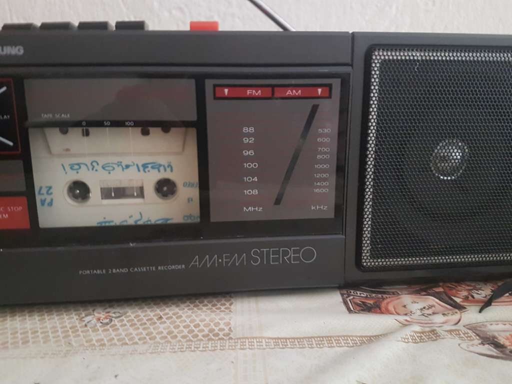 Poste cassette tape recorder samsung90.