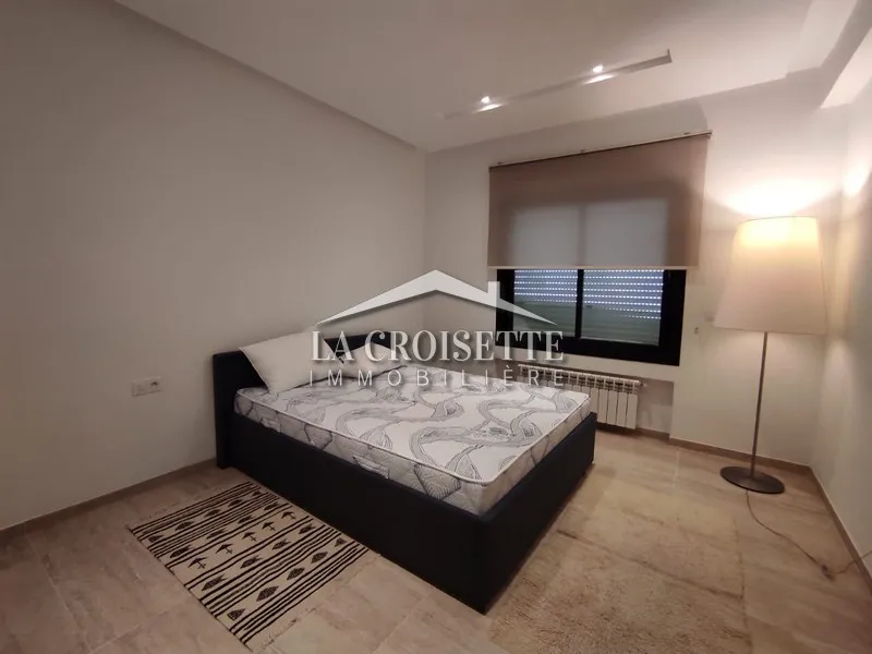 Appartement meublé S+1 à louer aux Jardins de Carthage ZAL2908
