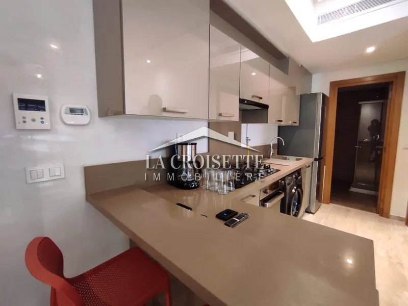 Appartement meublé S+1 à louer aux Jardins de Carthage ZAL2908