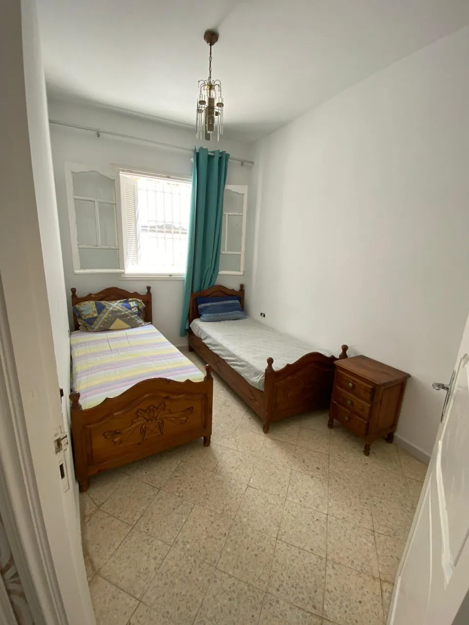 Location pour vacances S+2 avec parking et 2 mins à pieds tend vers les plages (petit-paris,El Fateha)