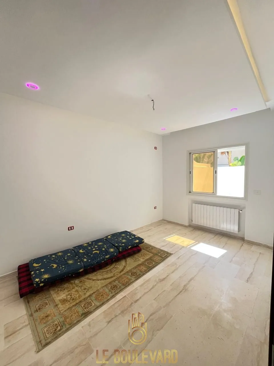 A Louer Appartement S+2 haut standing au rez-de-chaussée situé à AFH Mrezge, Nabeul 